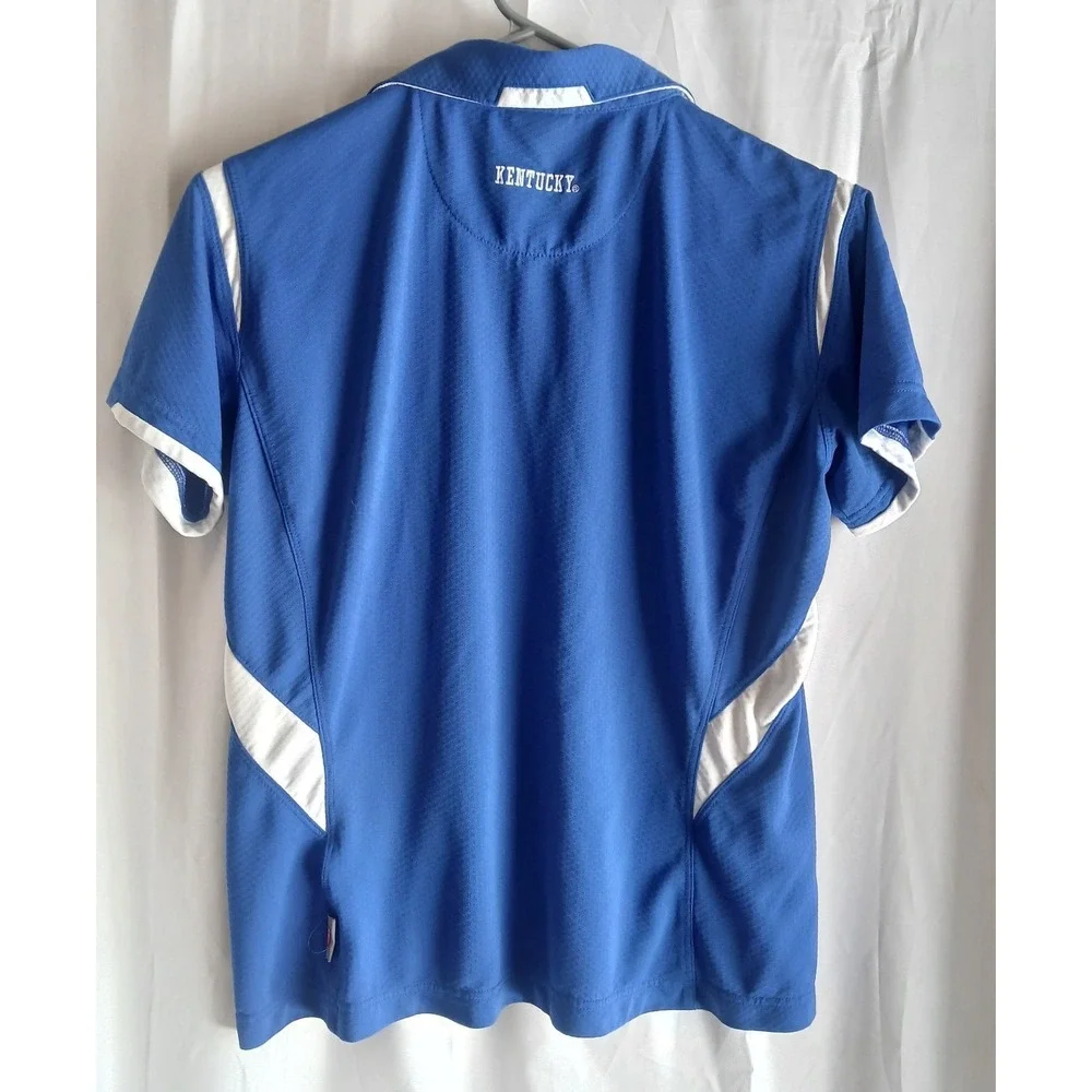University Of Kentucky Nike Dri-Fit Polo Shirt Women's Size M‎